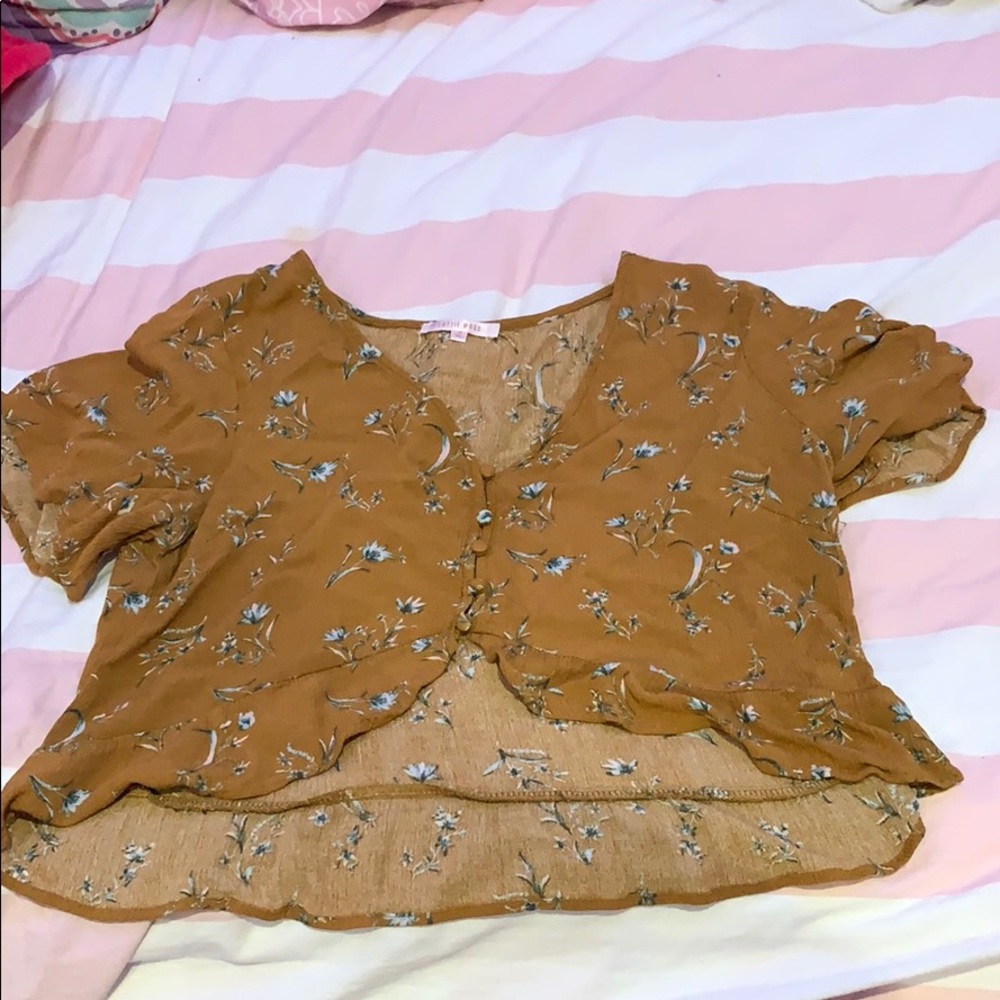 LOTTIE MOSS CROP TOP